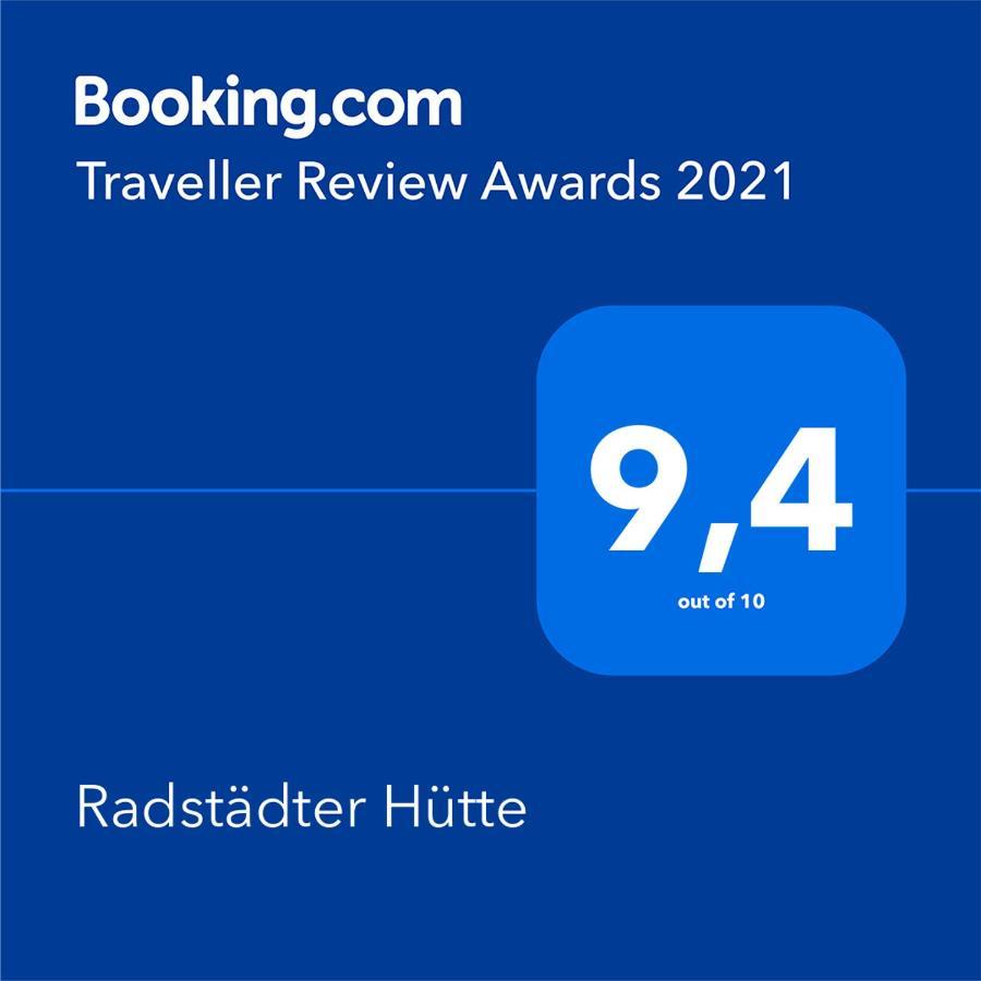 Radstaedter Huette Im Winter Nicht Mit Dem Auto Erreichbar Wunderschoene Alleinlage Schwemmberg Kültér fotó