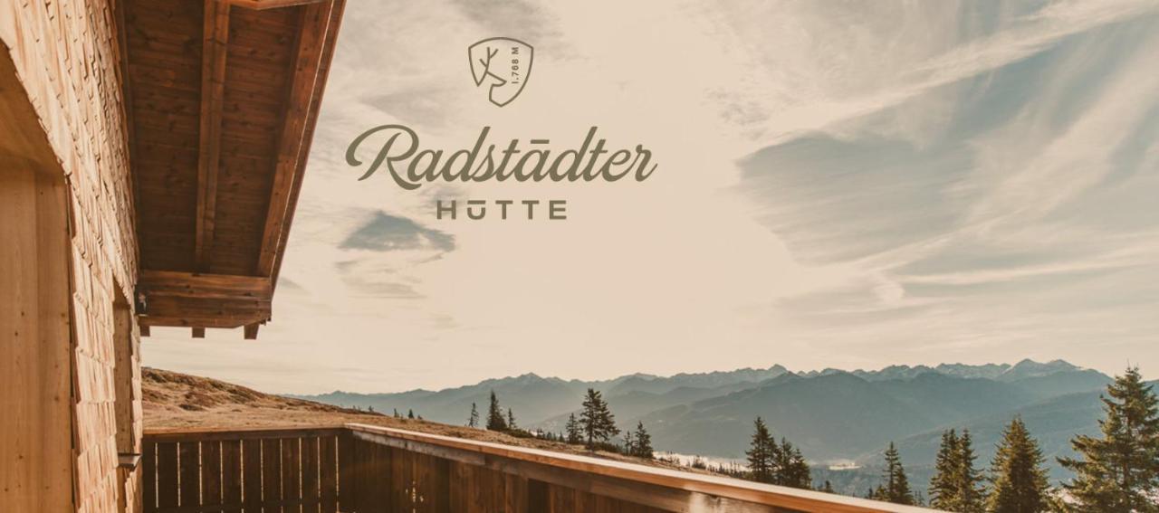 Radstaedter Huette Im Winter Nicht Mit Dem Auto Erreichbar Wunderschoene Alleinlage Schwemmberg Kültér fotó